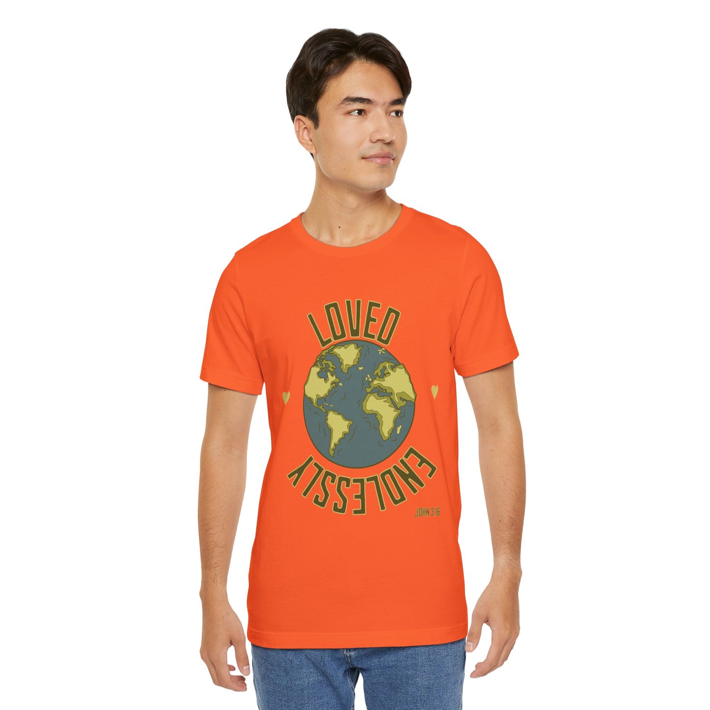 Endlessly Loved John 3:16 - Unisex Jersey Short Sleeve Tee - T-shirt