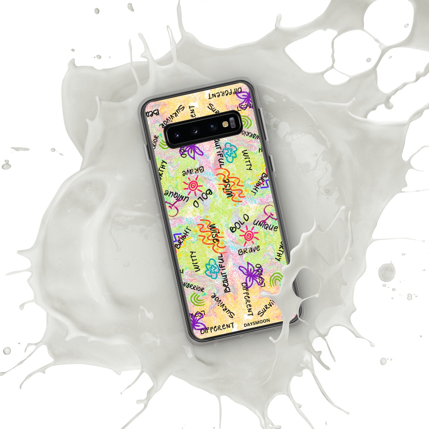 I Am Who I Am Worthy Loved Different Clear Case for Samsung®