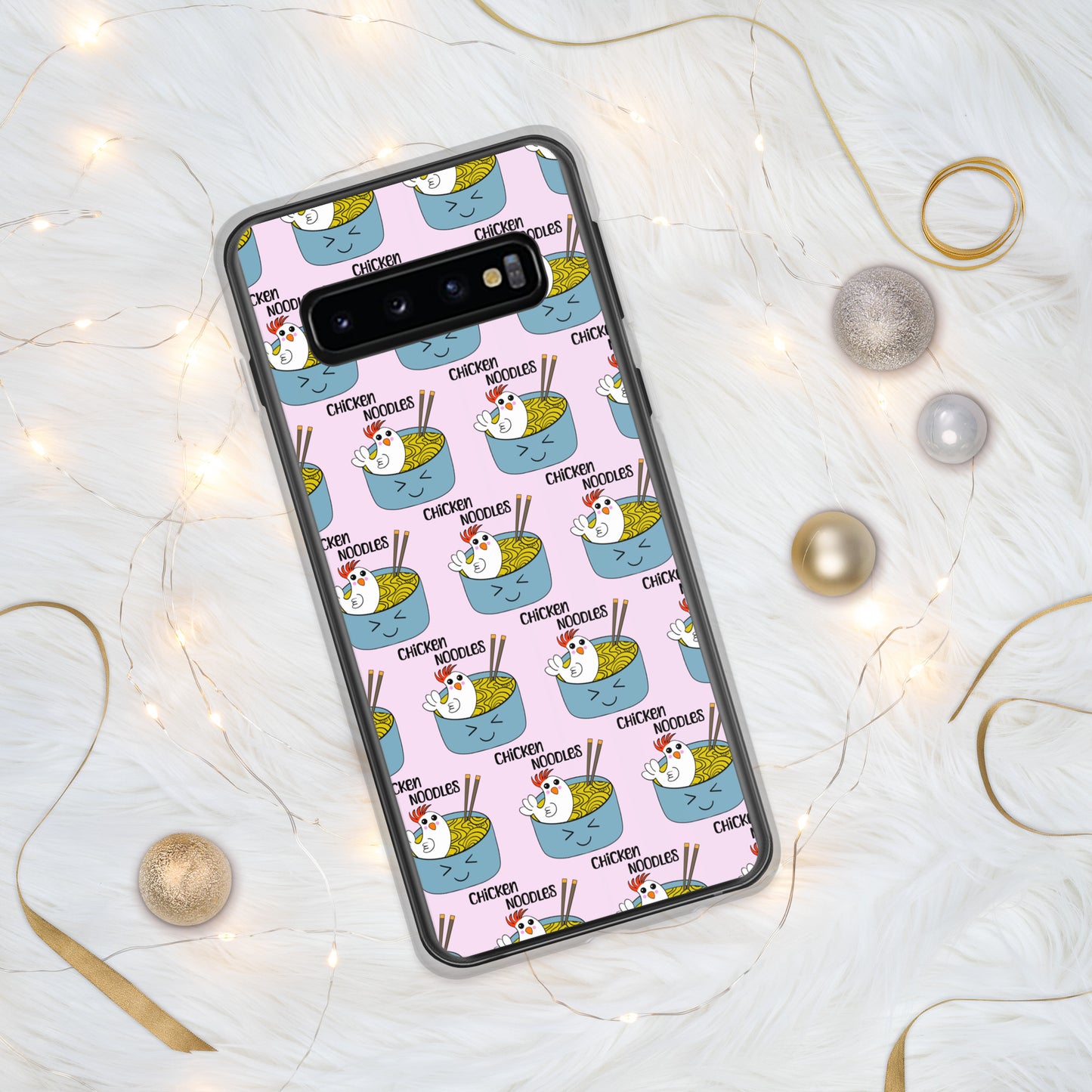 Chicken Noodles Clear Case for Samsung®