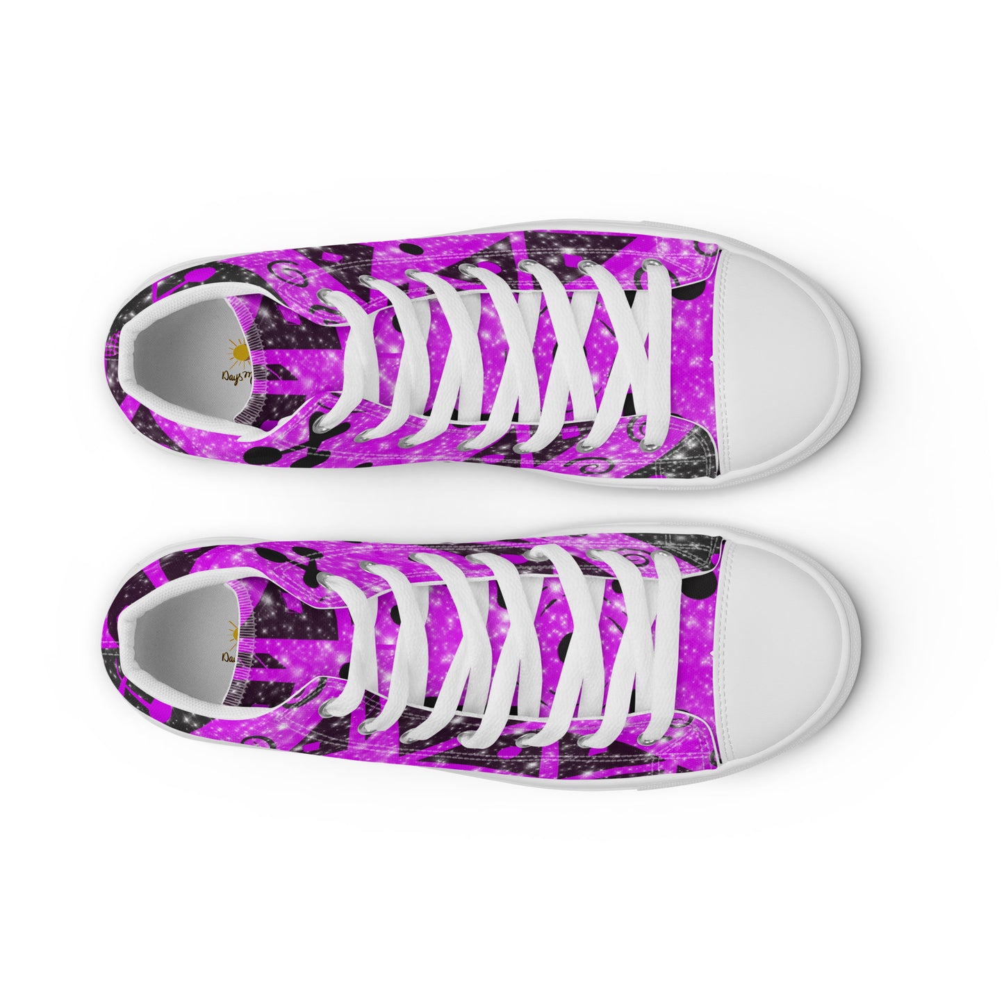 Geometry Abstract Block Women’s high top canvas shoes