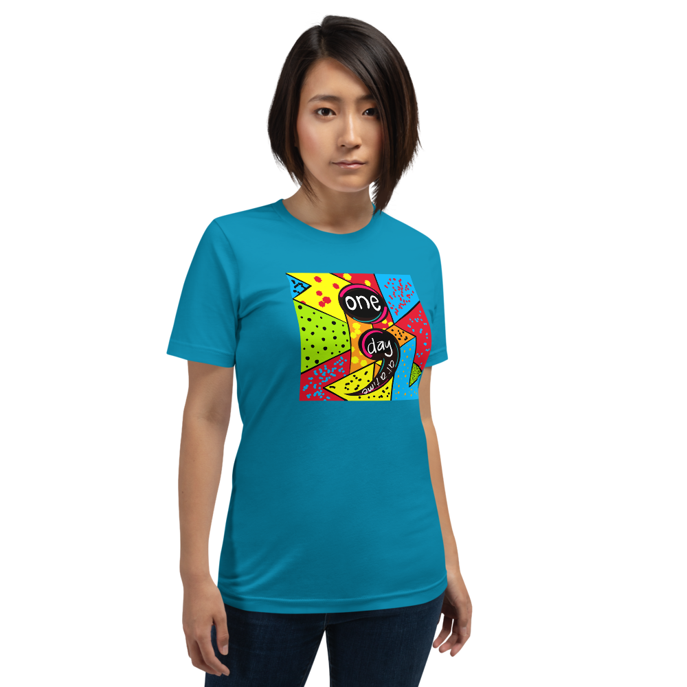 Semi-colon Survivor Sobriety Awareness II Short-sleeve unisex t-shirt