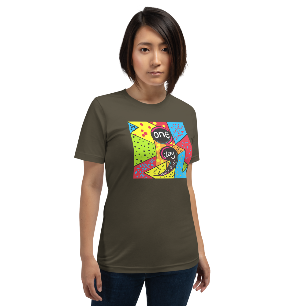 Semi-colon Survivor Sobriety Awareness II Short-sleeve unisex t-shirt