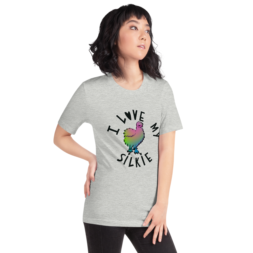 I Love My Silkie III Short-sleeve unisex t-shirt