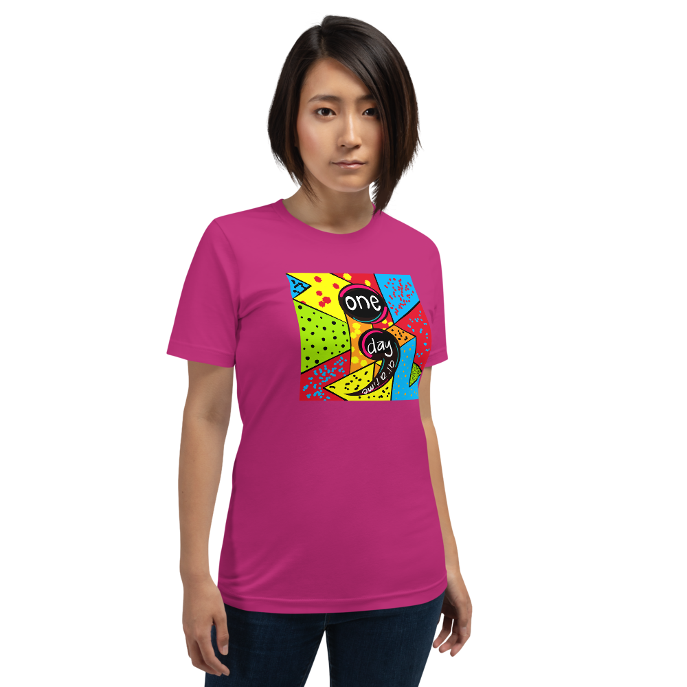 Semi-colon Survivor Sobriety Awareness II Short-sleeve unisex t-shirt