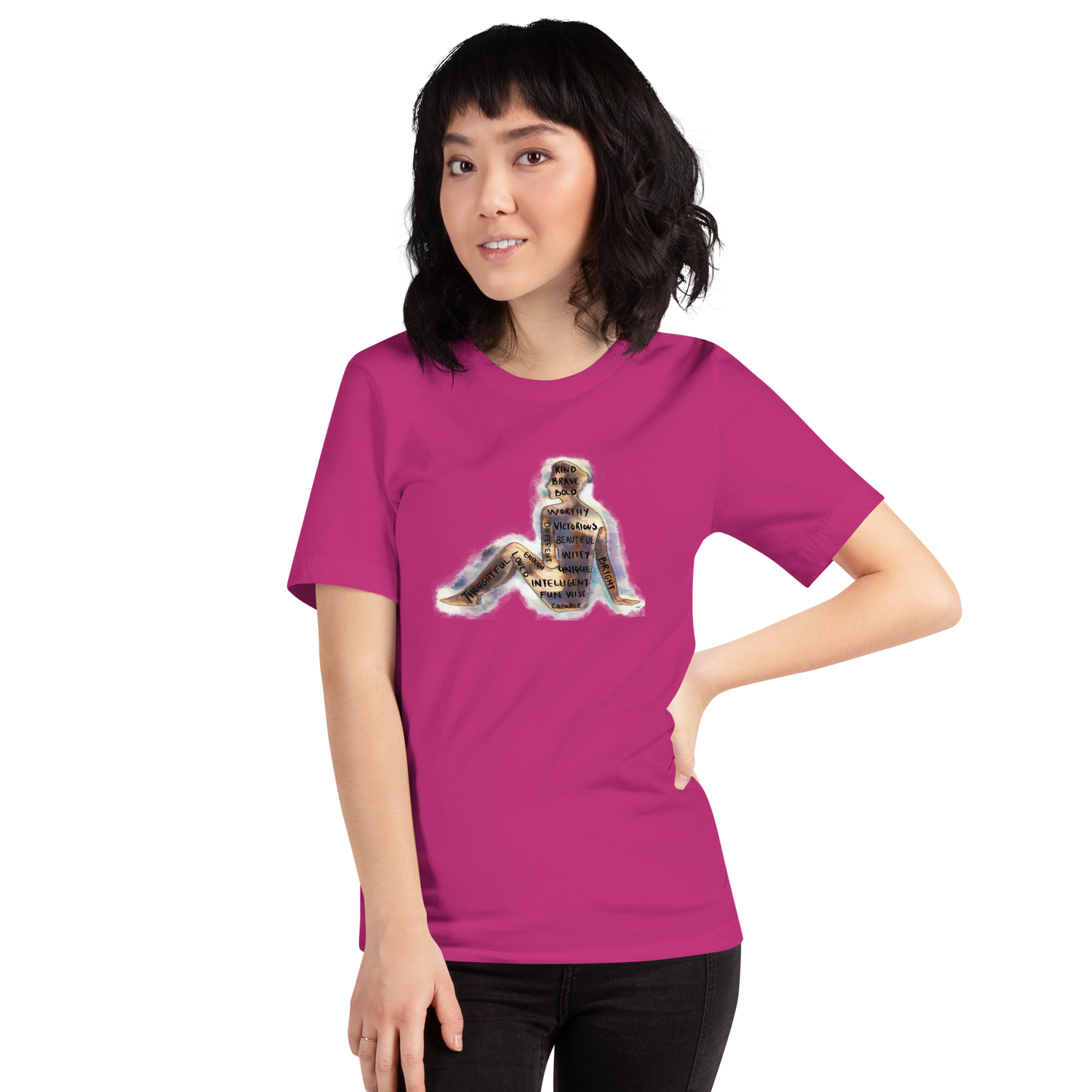 I Am Who I Am XVII Mental Health Self-Esteem self-Love Unisex t-shirt