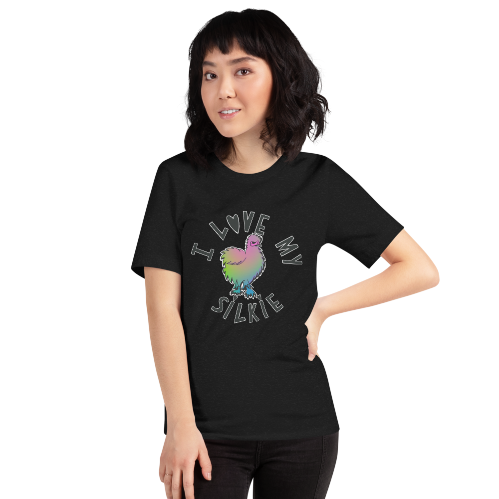 I Love My Silkie III Short-sleeve unisex t-shirt