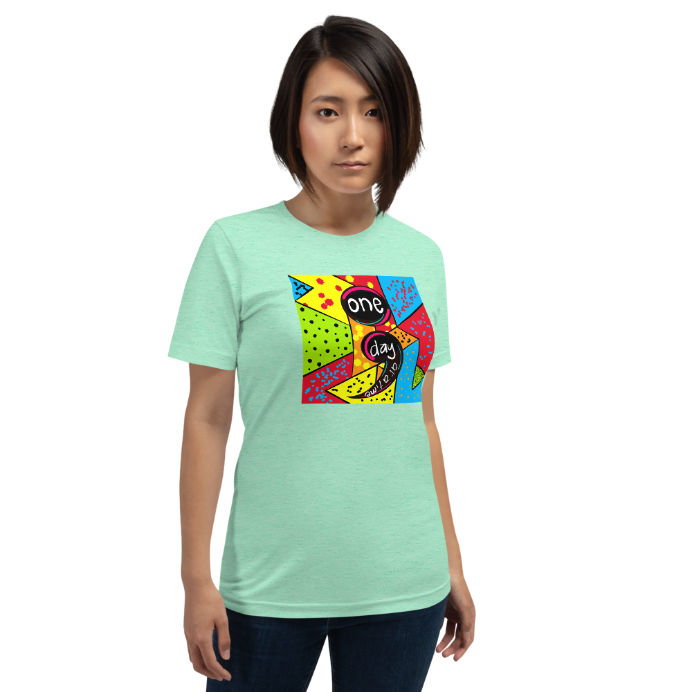 Semi-colon Survivor Sobriety Awareness II Short-sleeve unisex t-shirt