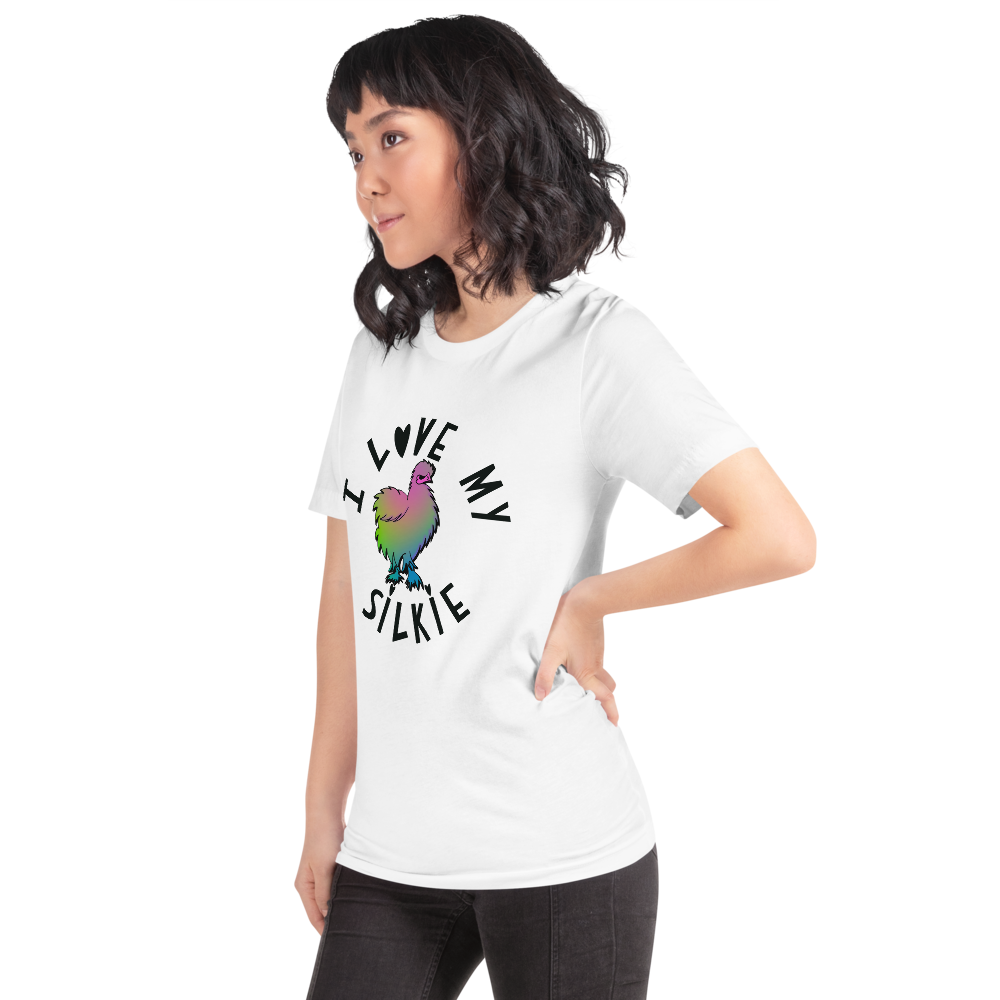 I Love My Silkie III Short-sleeve unisex t-shirt