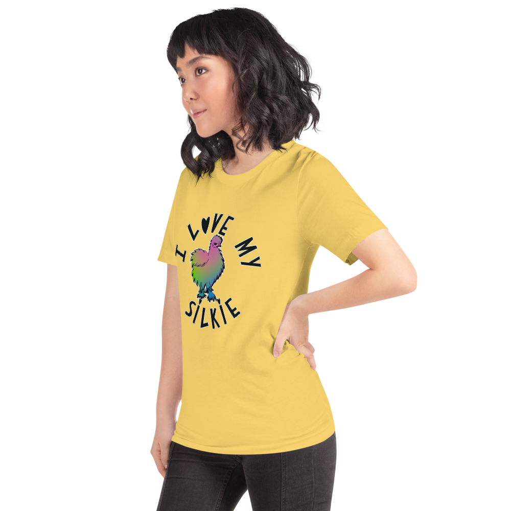 I Love My Silkie III Short-sleeve unisex t-shirt