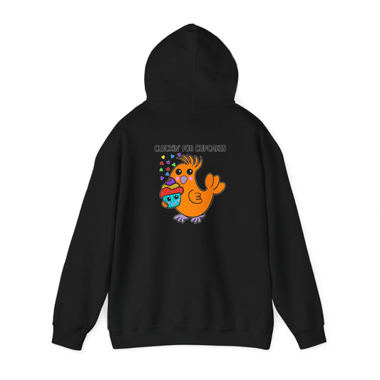 Cluckin' for Cupcakes - Unisex Heavy Blend™ Hooded Sweatshirt