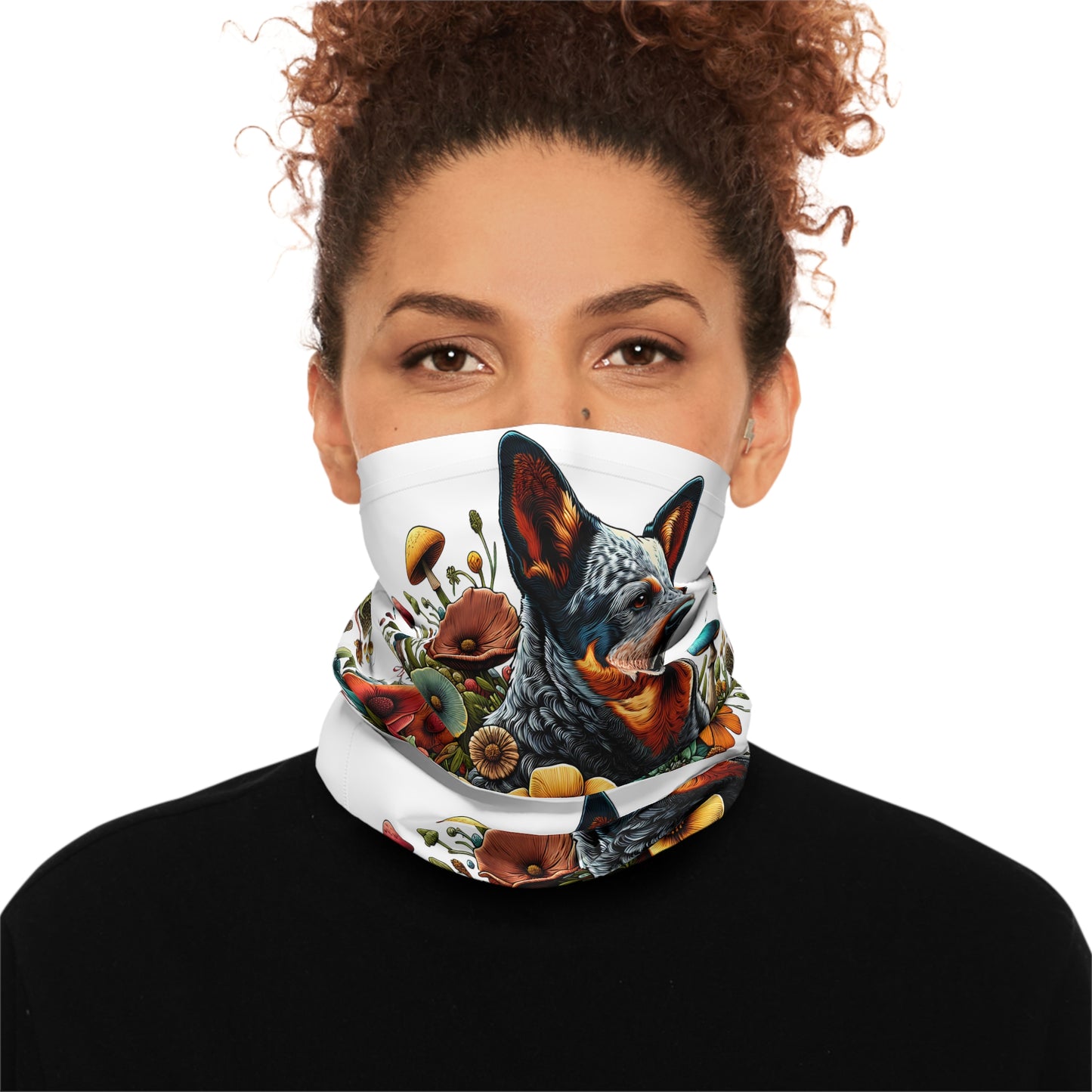 Botanical Australian Cattle dog - Lightweight Neck Gaiter