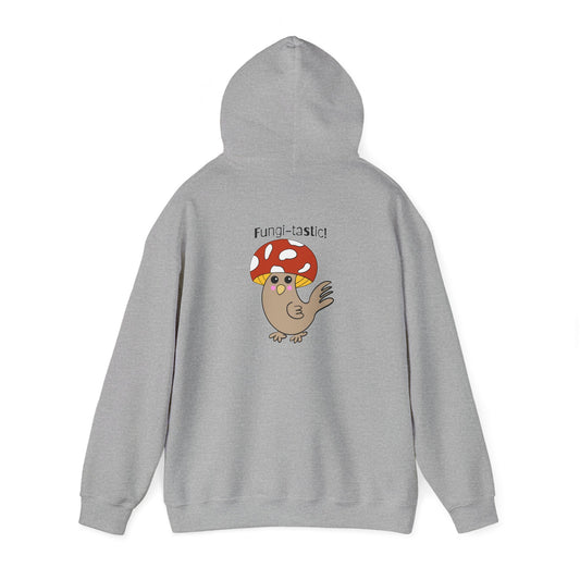 Fungi-tastic, Humor, Quirky - Unisex Heavy Blend™ Hooded Sweatshirt