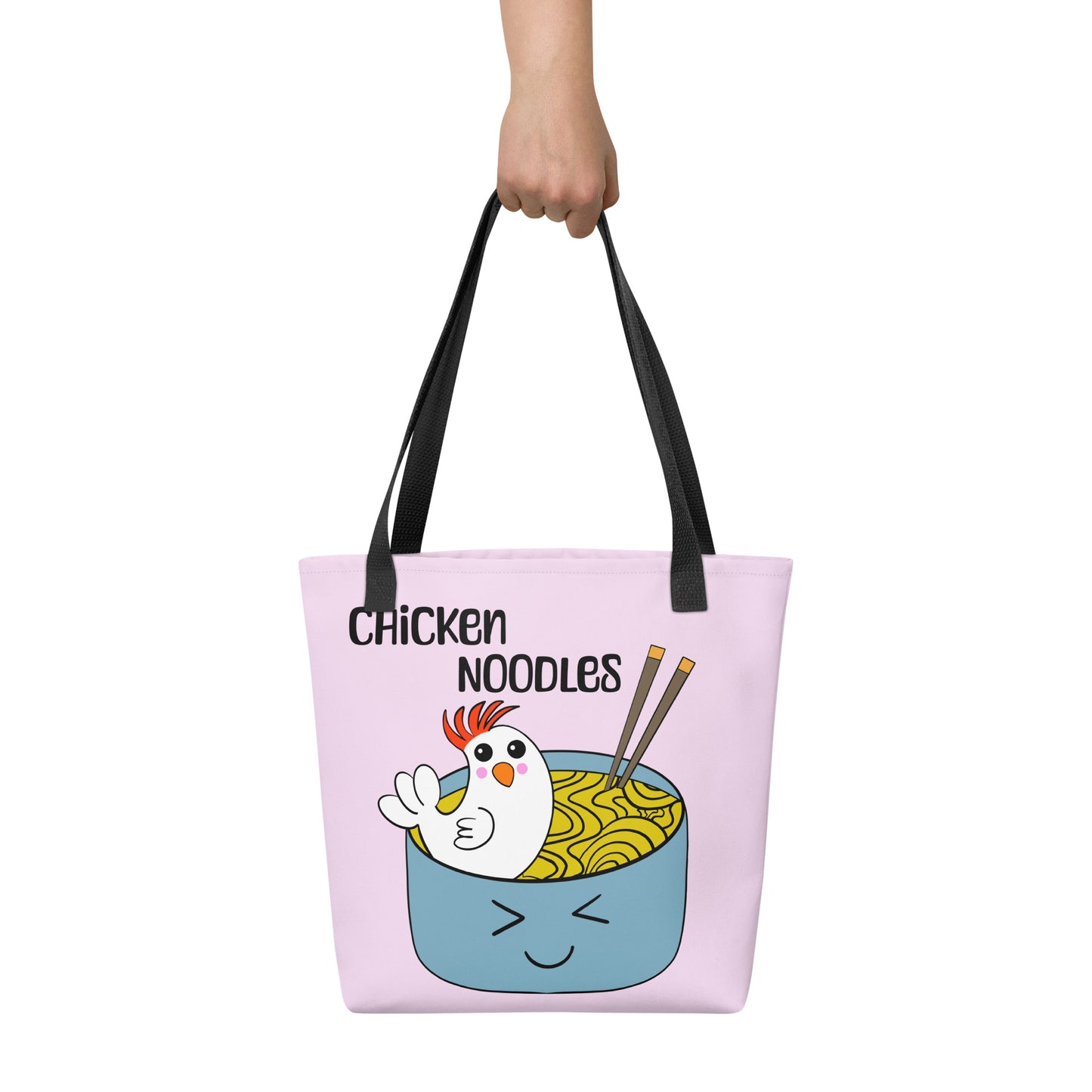 Chicken Noodles Tote bag