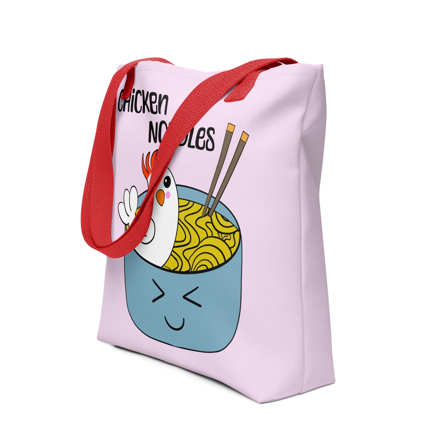 Chicken Noodles Tote bag