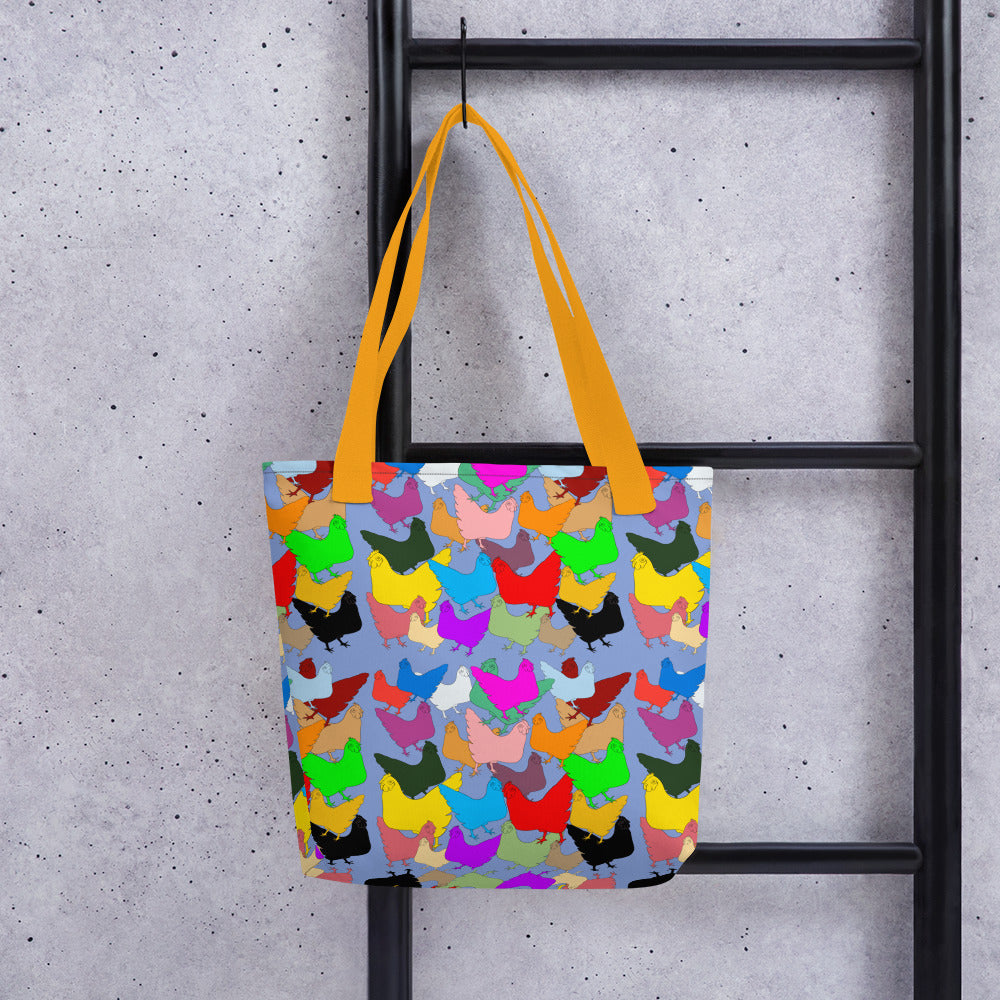 Colorful Chicken Soup Tote bag