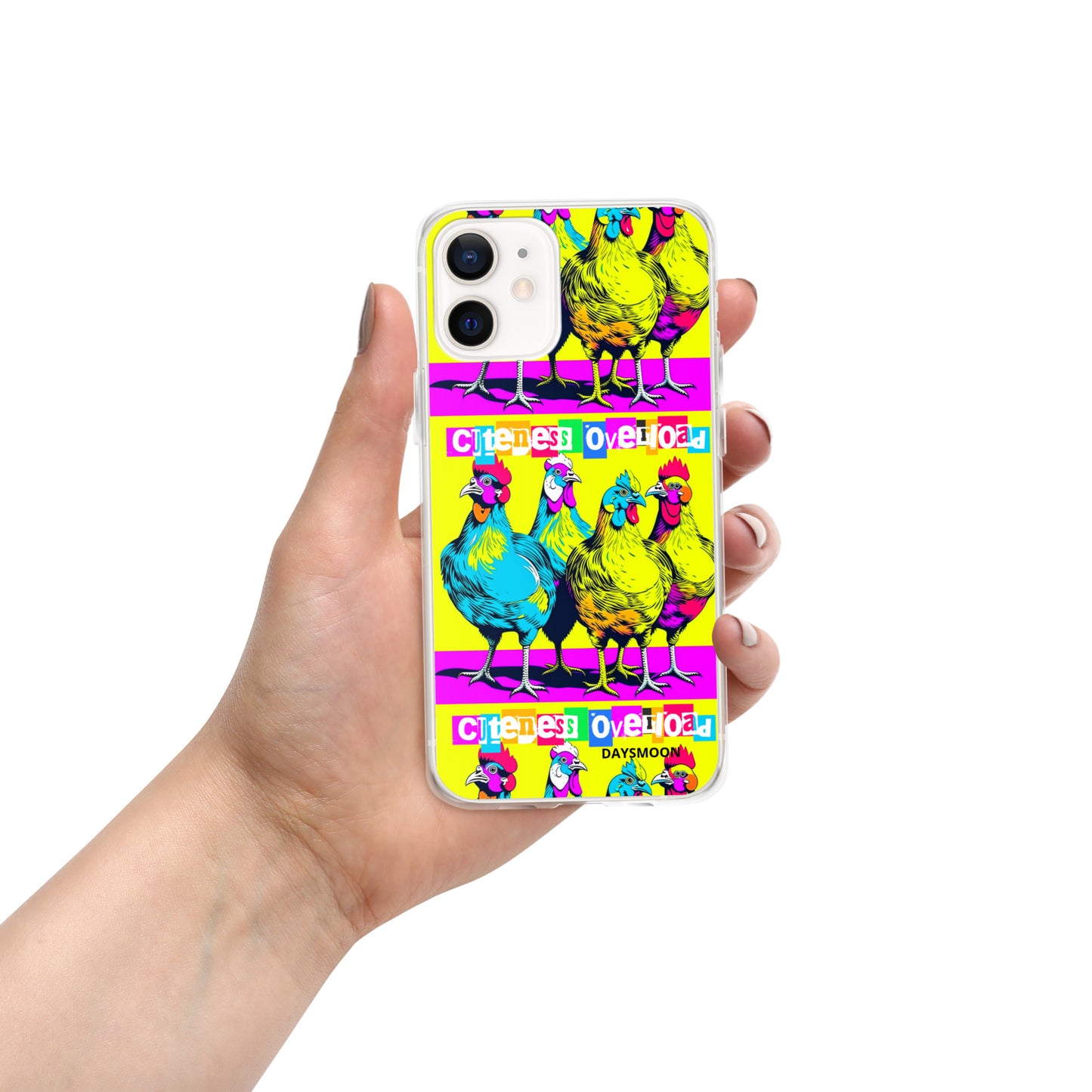 Chickens Cuteness Overload Clear Case for iPhone®