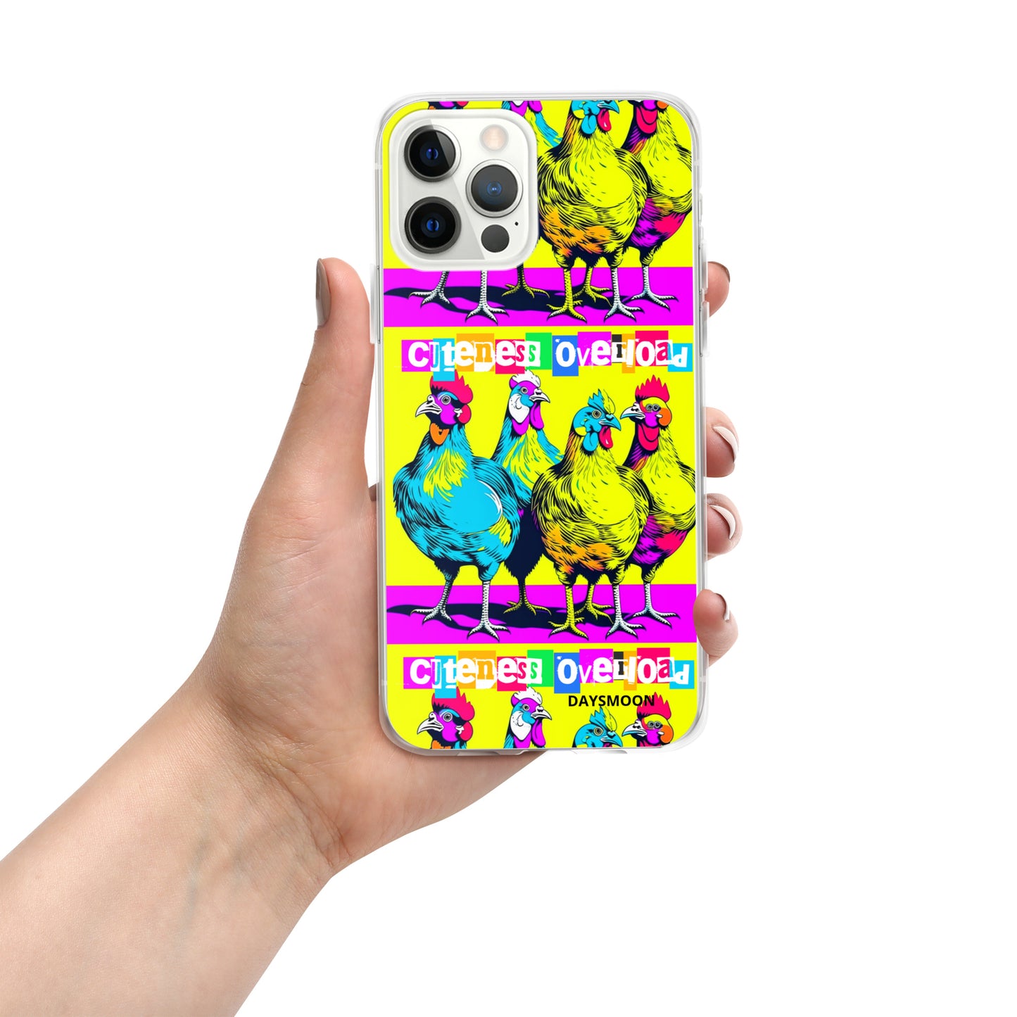 Chickens Cuteness Overload Clear Case for iPhone®