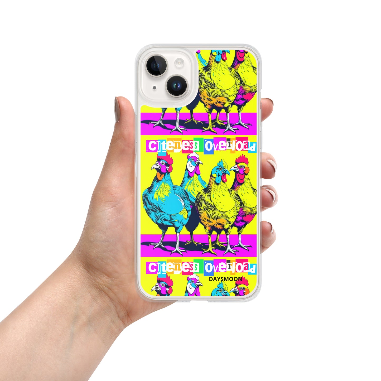 Chickens Cuteness Overload Clear Case for iPhone®