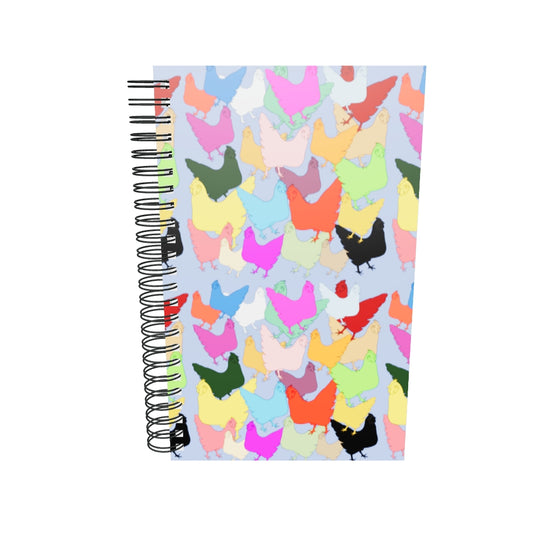 Colorful Chicken Soup Spiral notebook
