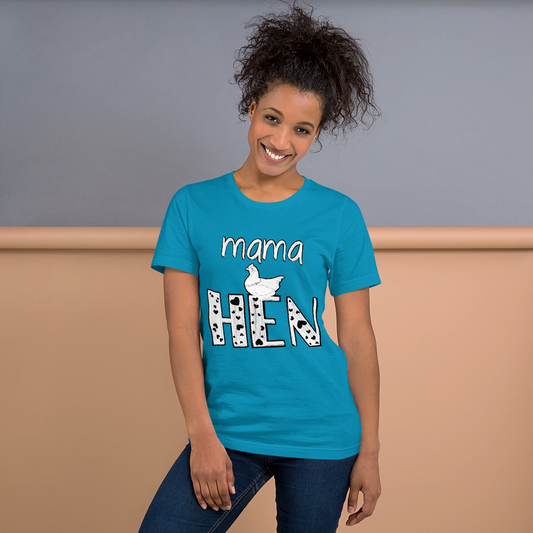 Mama Hen Chicken II Short-sleeve unisex t-shirt