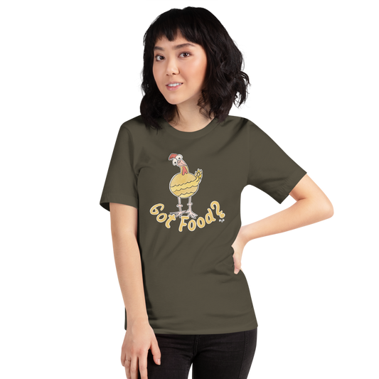 Got Food? Chicken Cartoon IV Short-sleeve unisex t-shirt