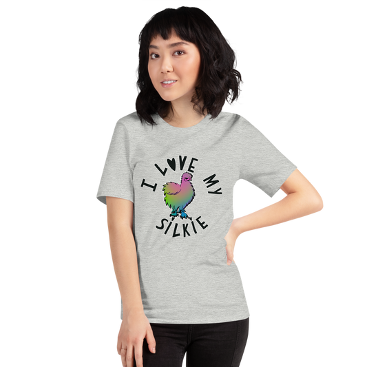 I Love My Silkie III Short-sleeve unisex t-shirt