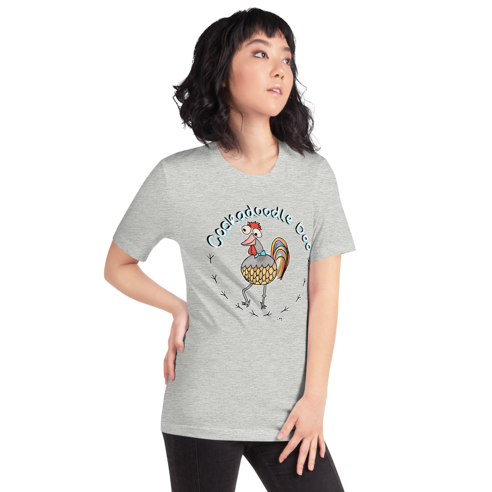 Cook-A-Doodle-Doo! Chicken Rooster Cartoon III Short-sleeve unisex t-shirt