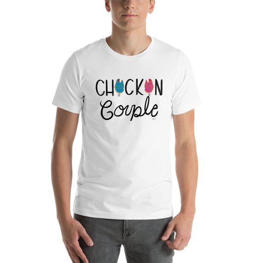 Chicken Couple III Short-sleeve unisex t-shirt